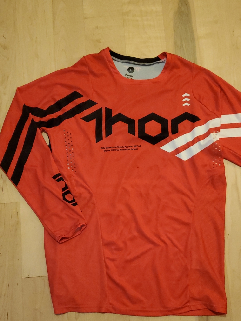 Thor Motocross Jersey Size L  Vented